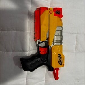 Nerf 2008 N-Strike Switch Shot EX-3 Wii Controller Blaster Yellow Discontinued